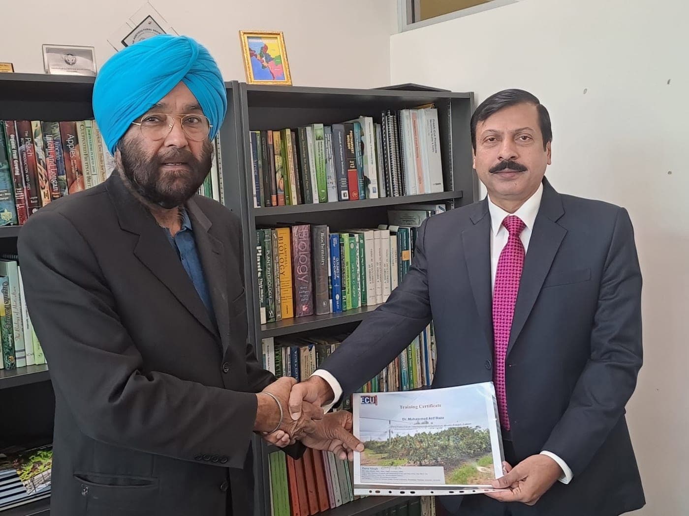 Dr. Muhammad Arif Raza at Edith Cowan University (ECU), Australia, in 2023, where he was invited to speak at a seminar on how students can get more involved in IT